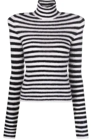 Serafini Striped knitted top