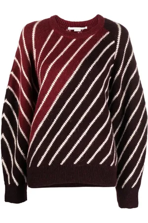 Stella McCartney Diagonal-stripe jumper