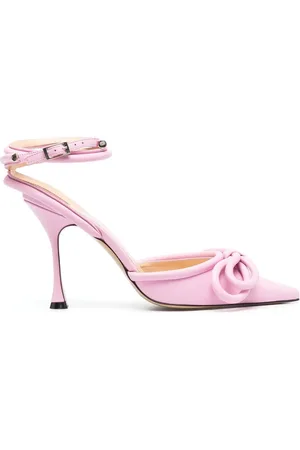 Mach & Mach Double Bow ankle-strap sandals