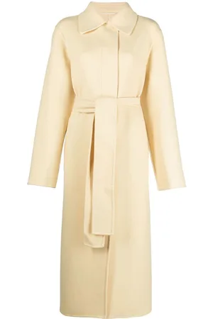 Jil Sander Single-breasted belted coat