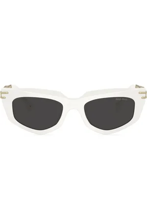Miu Miu Chain-embellished cat-eye sunglasses