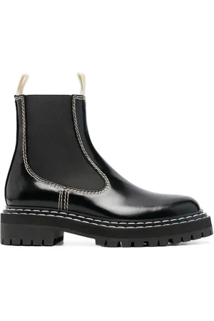 Proenza Schouler Polished leather chelsea boots