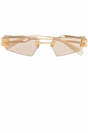 Balmain Geometric double-arm sunglasses
