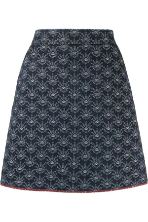 See by Chloé Graphic-print mini skirt