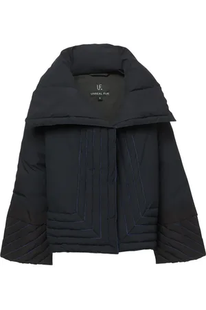 Unreal Fur Quantum boxy quilted jacket