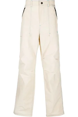 Msgm Appliqué logo straight-leg trousers