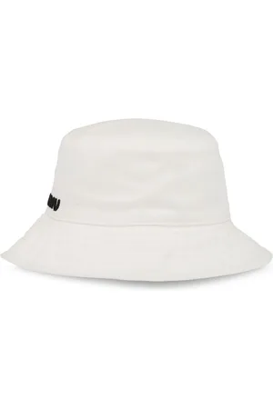 Miu Miu Logo-embroidered bucket hat