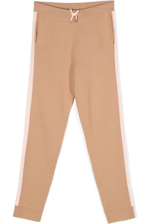 Chloé TEEN side-stripe high-waisted leggings