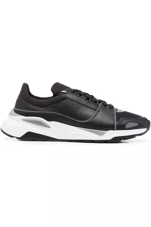 CANALI Men Sneakers - Panelled lace-up sneakers