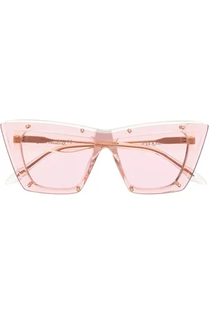 Alexander McQueen Cat eye frameless sunglasses