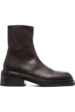 MARSÈLL Square-toe ankle boots