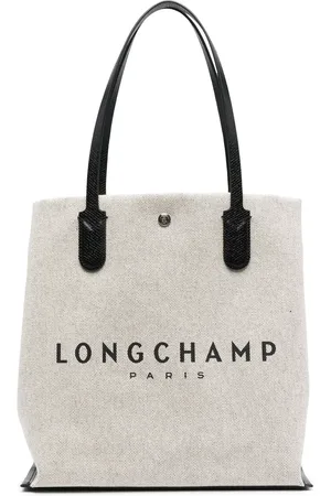 Longchamp Logo-print canvas tote