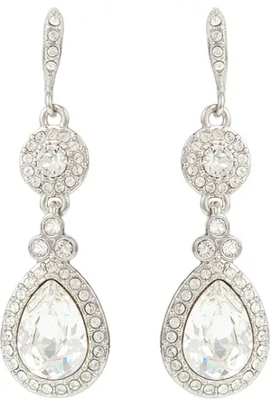 Givenchy 2000s crystal-embellished dangle earrings