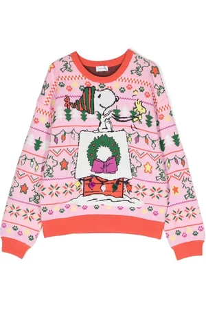 Marc Jacobs TEEN Snoopy intarsia-knit jumper
