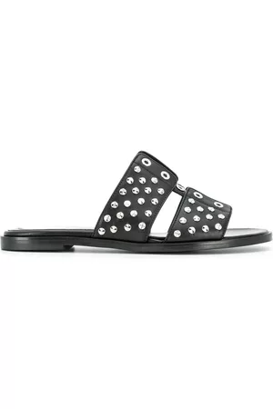 Alexander McQueen Stud embellished slides