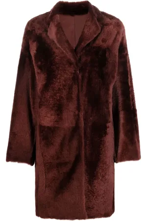 YVES SALOMON Oversized shearling coat