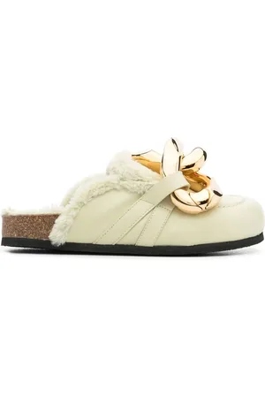 J.W.Anderson Leather chain mules