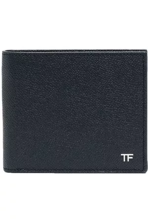 Tom Ford Monogram-plaque leather wallet
