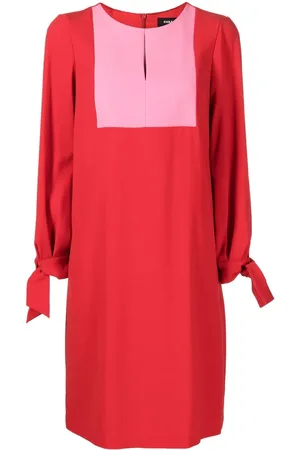 Paule Ka Colour-block panelled shift dress