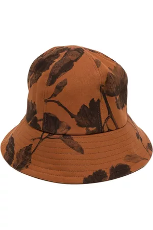 Erdem Men Hats - Floral-print bucket hat