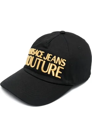 VERSACE Metallic-logo baseball cap