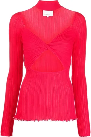 3.1 Phillip Lim Cut-out knitted top