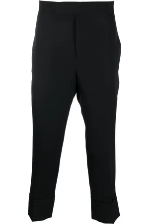 SAPIO Cropped wool trousers