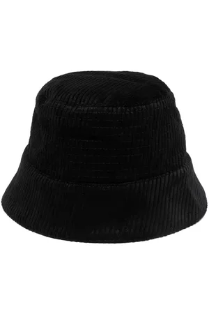 Rick Owens Men Hats - Corduroy zipped bucket hat