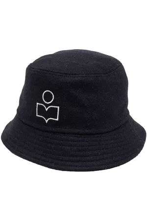 Isabel Marant Men Hats - Logo-patch bucket hat