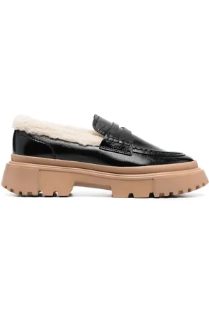 Hogan H629 chunky-soled loafers