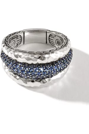 John Hardy Classic Chain silver sapphire ring