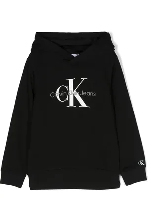Calvin Klein Logo-print cotton hoodie