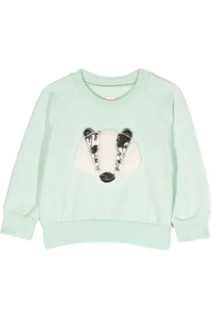 Wauw Capow by Bangbang Badger crew neck sweatshirt