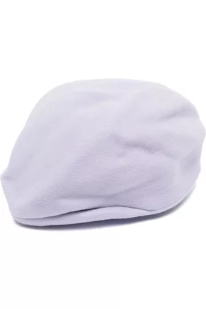 Comme des Garçons Logo-embroidered baker-boy cap