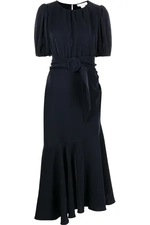 Sachin & Babi Camila belted-waist midi dress