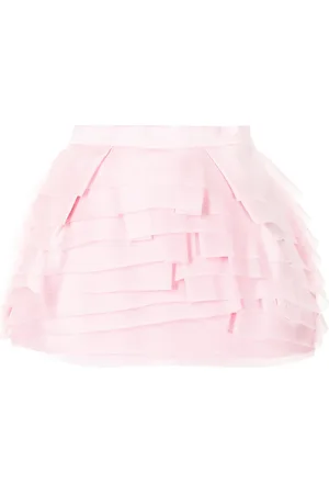 ISABEL SANCHIS Layered organza skorts