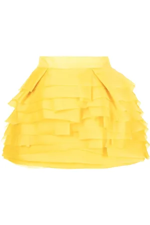 ISABEL SANCHIS Layered organza skorts