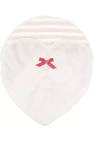 LA STUPENDERIA Bow-detail heart-shaped sleep bag