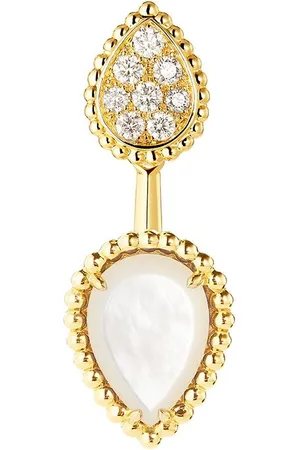 Boucheron 18kt yellow gold Serpent Boheme diamond single earring