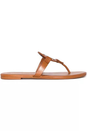 Tory Burch Women Sandals - Miller Soft logo leather sandals