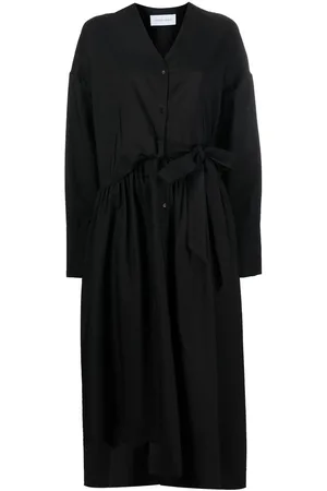 CHRISTIAN WIJNANTS Button-front pleated dresss