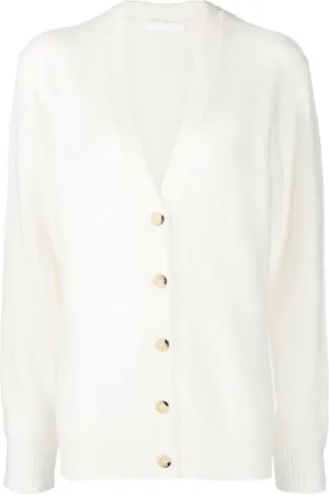 Helmut Lang V-neck rib-trimmed cardigan