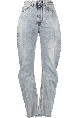 Serafini High-waisted tapered jeans