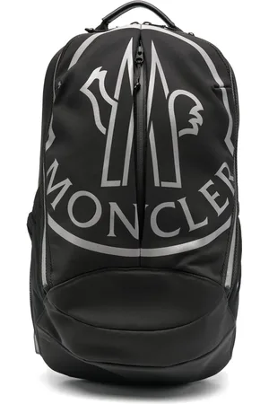 Moncler Logo-print leather backpack