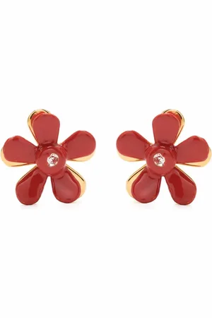 Marni Floral appliqué stud earrings