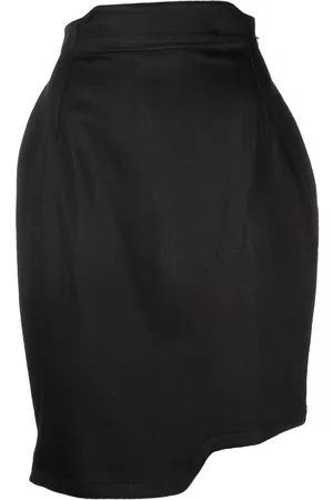 Thierry Mugler Pre-Owned Asymmetric pencil skirt