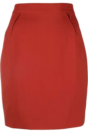 MUGLER Mini pencil skirt