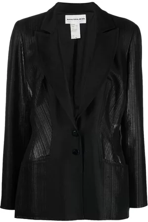 Thierry Mugler Notched lapels panelled blazer