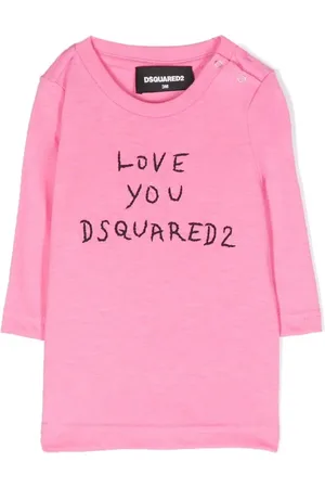 Dsquared2 Embroidered-logo cotton T-shirt
