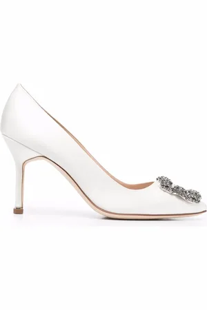 Manolo Blahnik Hangisi buckle-detail pumps
